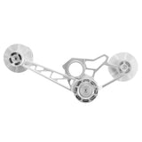 Maxbell Maxbell Bike Chain Tensioner Derailleur Rear Pulley Wheels Guide for Brompton Silver