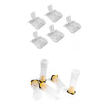 Maxbell 5 Queen Bee Roller Rearing Cages Holder+5 Clip Queen Bee Catcher Beekeeping Tool