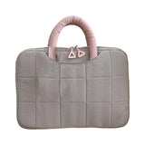 Maxbell Laptop Briefcase Lightweight Computer Carrying Bag for Travel Office College Gray