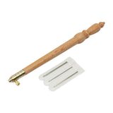 Maxbell Embroidery Hook with 3 Needle Portable DIY Non Slip Weaving Knitting Needle