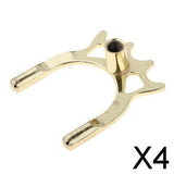 Maxbell 4xGalvanized Billiard Pool Cue Bridge Head Snooker Spider Cross Head