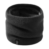 Maxbell Winter Neck Gaiter Thermal Neck Cover for Outdoor Sports Snowboarding Biking Black