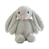 Maxbell Plush Bunny Long Eared Rabbit Plush Toys for Valentine's Day Easter Children Gray