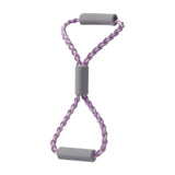 Maxbell Resistance Band Chest Expander Exercise Band for Workout Stretching Home Gym Purple