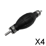 Maxbell 4x6mm-Straight Fuel Line Pump Primer Bulb Boat Petrol Inline