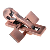 Maxbell Piano&Bicycle Lock Wire Puzzle Brain Teaser Mind Game Toy Metal IQ Test Gift