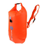 Maxbell High Visibility Inflatable Dry Bag Open Water Swim Float Tow Bag Orange - Aladdin Shoppers