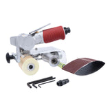Air Belt Sander Compact Portable Grinder for Finishing Metal Working Sanding