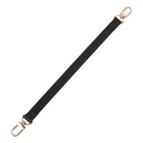 Maxbell 2xShoulder Bag Strap Handle Replacement Lobster Clasp Supplies Accessories Black