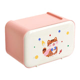 Maxbell Wall Mounted Tissue Box Cute Tissue Dispenser for Bathroom Kitchen Farmhouse Pink Cat
