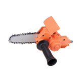 Maxbell Electric Chain Saw Woodworking Cutter for Logging Trimming Wood Cutting Orange
