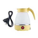 Maxbell Travel Folding Electric Kettle Fast Boiling Camping 600ml Electric Tea Maker yellow