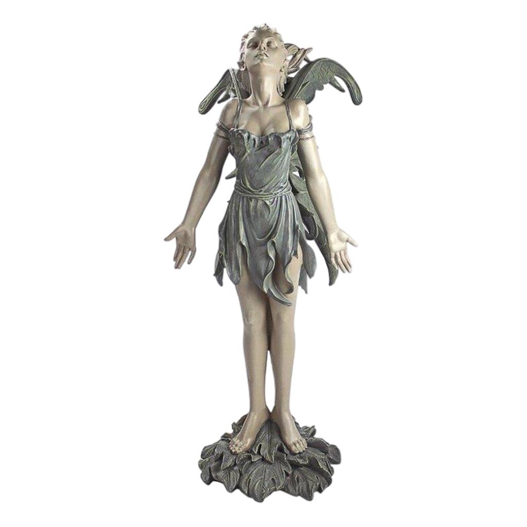 Maxbell Maxbell Angel Wing Figurine 3D Statue Crafts Tabletop Garden Decor Accs Ornament