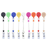 Maxbell 3x9 Pieces Retractable Badge Holder Clips Nurse Gifts DIY for Nurses Women Men