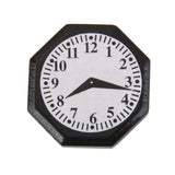 Maxbell Black Octagonal Clock for 1/12 Dollhouse Miniature