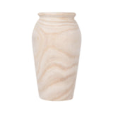 Maxbell Wood Vase Desktop Ornament Multifunctional for Fireplace Dresser Lightweight Size S