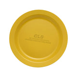 Maxbell Camping Plate Easy to Clean Utensils Dinner Plate for Kitchen Fishing Indoor Yellow