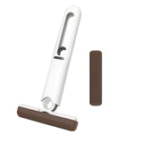 Maxbell Portable Mini Mop Home Cleaning Tool Sponge Mop for Desktop Kitchen Bathroom 2 Replace Mop Heads