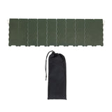 Maxbell Camping Furnace Windscreen Folding Windshield for Backpacking Cooking Hiking Dark Green
