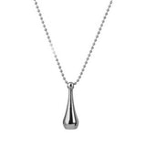 Maxbell 3xStainless Steel Bottle Cremation Ash Urn Memorial Pendant Necklace Silver