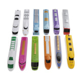 Maxbell 1:64 12 Pcs Sliding Forward Pull Back Train Model Toy