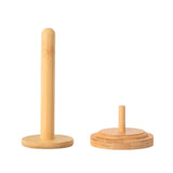 Maxbell Wooden Yarn Holder Reusable Thread Holder for Arts Crafts Beginners Knitting
