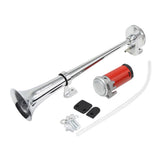 Maxbell 12V Single Electric Pump Trumpet Air Horn Kit for Car Truck Van Boat 2x