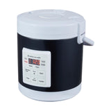 Maxbell Electric Rice Cooker 1.6L Electric Cooking Machine for Trucks Camping Travel Dark Blue