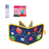 Maxbell Erasable Doodle Book Set Portable Reusable Drawing Book for Game Travel Road Jiliguala