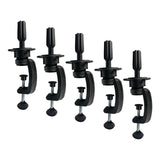 Maxbell 5Pcs Table Clamp Mannequin Head Holder Clamp Wig Mannequin Head Stand Holder