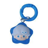 Maxbell Cartoon Keychain Car Keychain Girls Gift Charm for Purse Car Key Accessories Blue