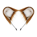 Maxbell Maxbell Hamster Ears Headband Mouse Ears Headband for Dress up Animal Themed Parties Brown