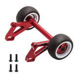 Maxbell Aluminium Alloy Wheelie Bar for 1/8 Scale RC Car Replace Sturdy RC Car Parts Red