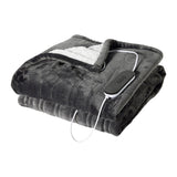 Maxbell Electric Blanket with 9 Heated Levels Warming Blanket for Couch Bedroom Home 213cmx228cm