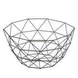 Maxbell 2 x Wire Fruit Basket Bowl Food Serving Dish Candy Biscuit Snack Bowl S+L - Aladdin Shoppers