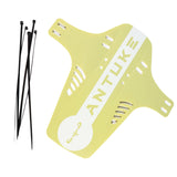 Maxbell Mountain Bike Fender Easy Installation Mudflap for Road Bikes Outdoor Riding Yellow