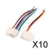 Maxbell 10x2 Car Radio CD/DVD Stereo Wiring Harness Adapter For Hyundai IX35/ KIA k2