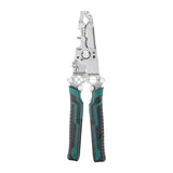 Maxbell Wire Cutter Home Industrial Improvement Foldable Wire Stripper Crimper Plier Green