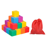 Maxbell Counting Sorting Cube Blocks Math Toy Stacking Toy for Homeschooling Daycare 3cm 30pcs