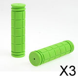 Maxbell 3xAnti-Slip Bike Bicycle MTB Handlebar Grip Soft Rubber Bar Covers Green