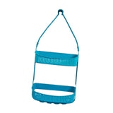 Maxbell Hanging Shower Basket Holder for Large and Small Bottles Home Bathroom Blue