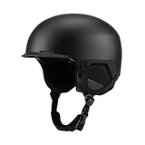 Maxbell Ski Helmet Portable Snowboard Helmet for Skateboarding Outdoor Winter Sports Black