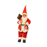 Christmas Figurine Ornament Crafts for Tabletop Party Favors Supplies Office Red