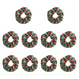 Maxbell 10 Pieces Party Hair Bands Christmas LED Glow Hair Bands for Women Christmas Green