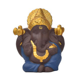 Maxbell Sandstone Ganesha Statue Elephant Figurine Buddha Deity Sculpture Ornament A