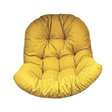 Maxbell Swing Chair Cushion Hammock Chair Seat Pad for Balcony Indoor Outdoor Patio Yellow