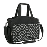 Maxbell Yarn Organizer Bag Storage Bag for Crochet Hooks Knitting Needle Accessories Black