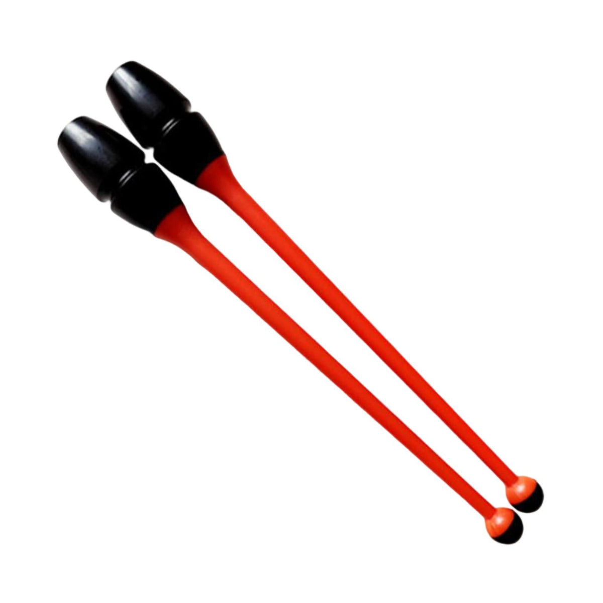 Connectable Rhytmic Gymnastics Clubs Dance Props for Practice Stage Training Orange