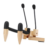 Maxbell Ukulele Stand Wood Ukulele Stand for Ukulele Musical Instruments 15x18x11.5cm light brown