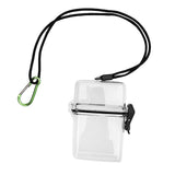 Maxbell Waterproof Dry Box Container Hook for Scuba Diving Snorkeling Kayaking Clear